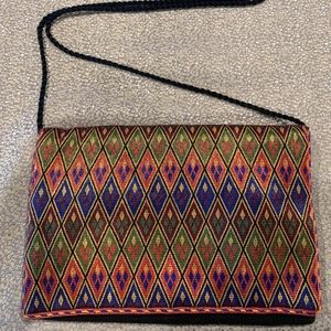 Aztec Design Fabric Purse